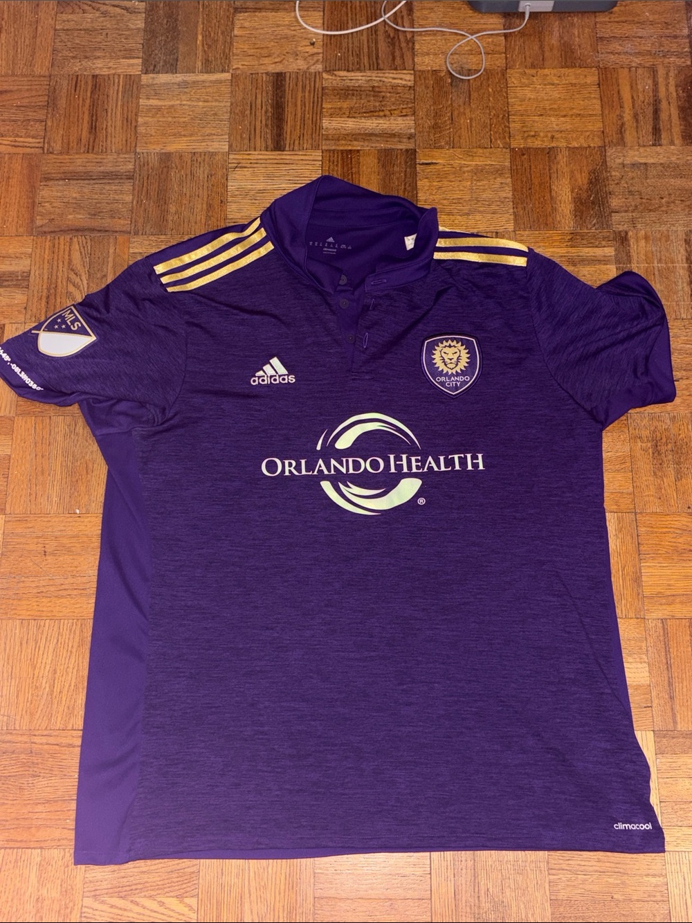 Orlando City 2017 Home ADIDAS Soccer Jersey MLS